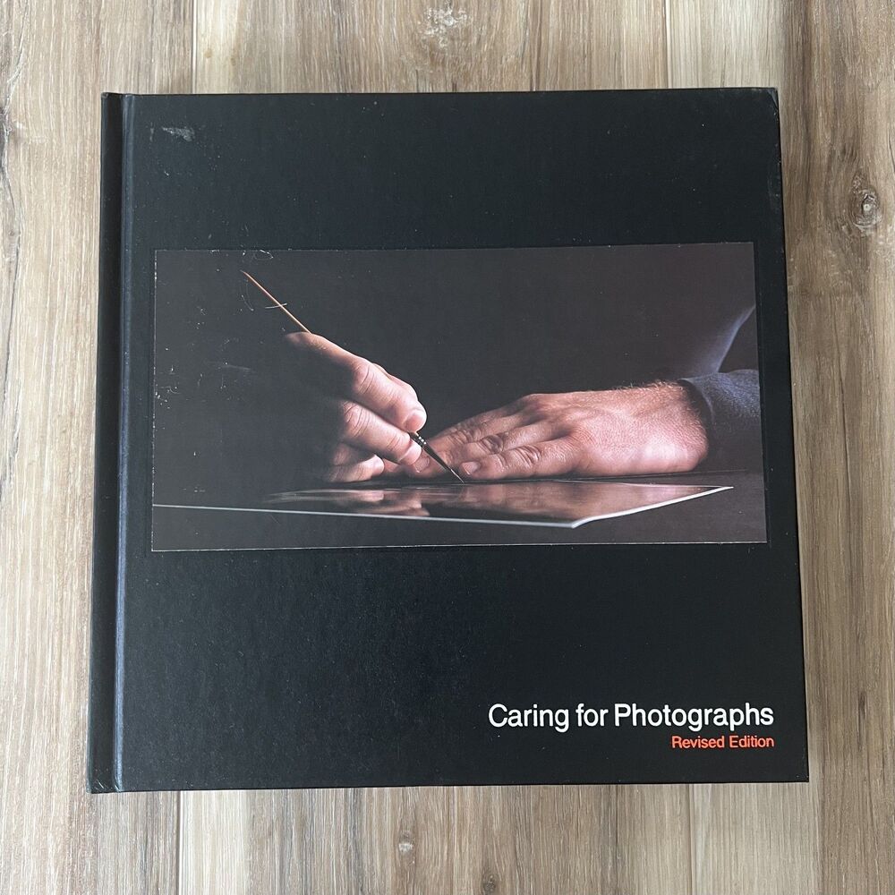 Vintage Book Caring for Photographs from the Life Library of Photography Series